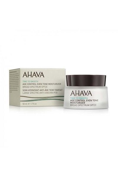 AHAVA Anti-wrinkle moisturizing day cream SPF 20 Time to Smooth Age Control, Ahava, Cream, 50 ml