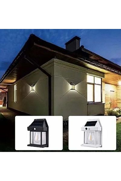 divendi-ro Solar LED wall lamp with wireless motion sensor 3W Coba, decorative light
