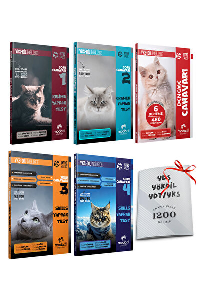 Modadil Yayınları YKS YDT YKSDil Modadil Soru Canavarı Yaprak Test + Deneme S...