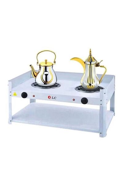 DLC 2-Burner Coffee And Tea Electric Heater