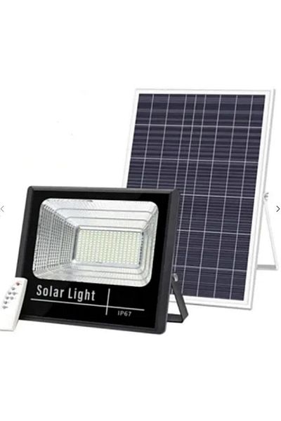 divendi-ro KIT Projector 400w LED DIMABIL JORTAN with Solar Panel and Remote Control