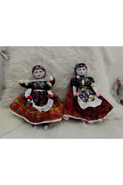 ŞAHMERDANOĞLU Handcrafted Large Size Cappadocia-Onion Doll, Great Native Toy for Children 18