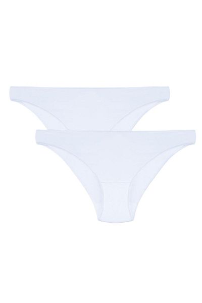 Kom Chiloți bikini din 2 piese Lara White