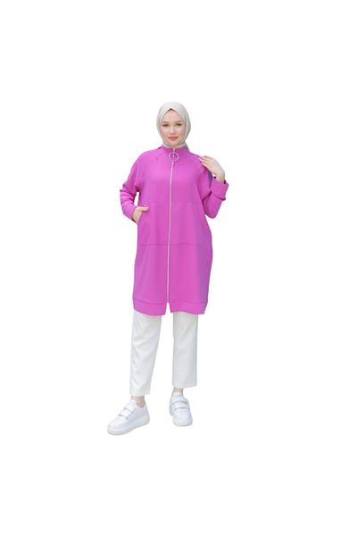 Armine Zippered Back Star Detailed Tunic 24Yt560