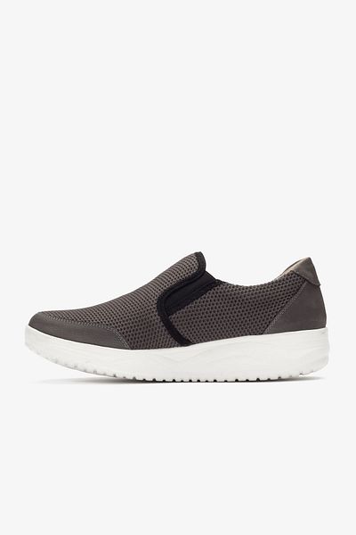 Barmea Pantofi de mers zilnic pentru bărbați din piele naturală - 1650 NT-Gri KK064