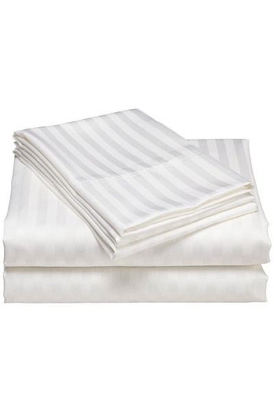 RALEX PUCIOASA Damask bed sheet 240x260cm, Ralex Pucioasa, white