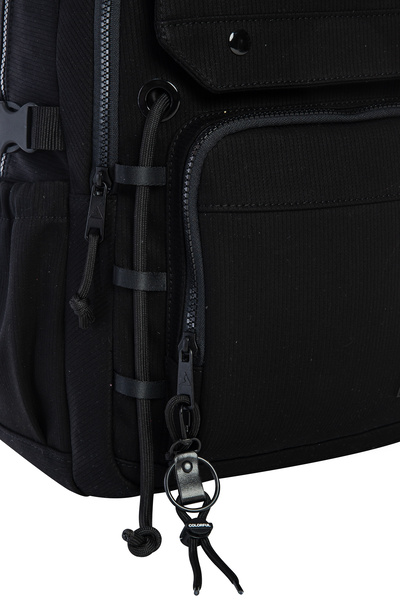 Colorful Pastel Backpack Black - School Bag with Laptop Compartment Elementary School - Middle School - High School