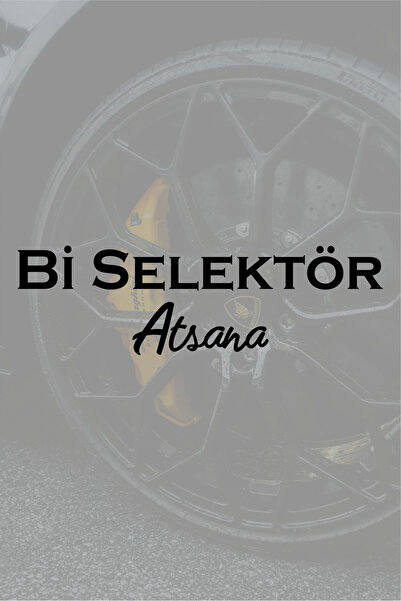 Quart Aksesuar ملصق سيارة بمحرك زجاجي مقاس 20 × 6 سم من Bi Selektör Atsana