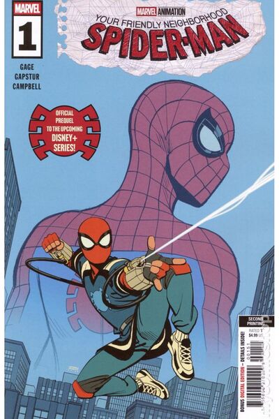 Kolektif Kitap Your Friendly Neighborhood Spider-Man #1E (ingilizce)