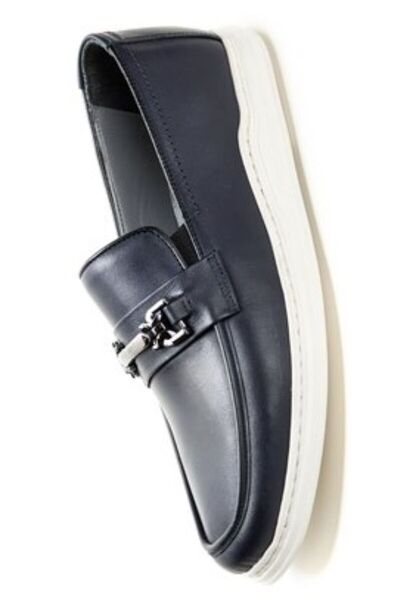 Pierre Cardin 191074 Lacivert Erkek Loafer Günlük Deri Ayakkabı