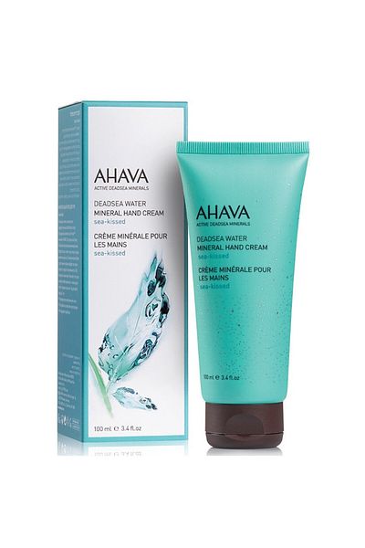 AHAVA Cremă minerală de mâini cu apă de la Marea Moartă sărutată de mare, Ahava, cremă, 100 ml