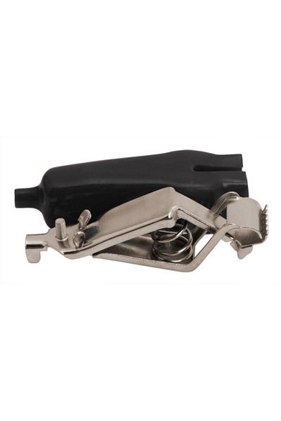 dalip Crocodile clip for PVC insulation, extra large, 30A, Black