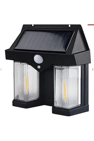 divendi-ro CB 228 double solar wall lamp CB 228 lantern type, decorative, wall lamp