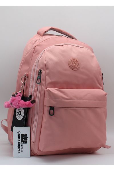 ÇantaExpress Daily School Backpack Water Resistant Unisex School Bag 2500 Powder