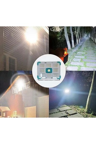 divendi-ro Solar floodlight COBA CB F374 300W power and 374 LED