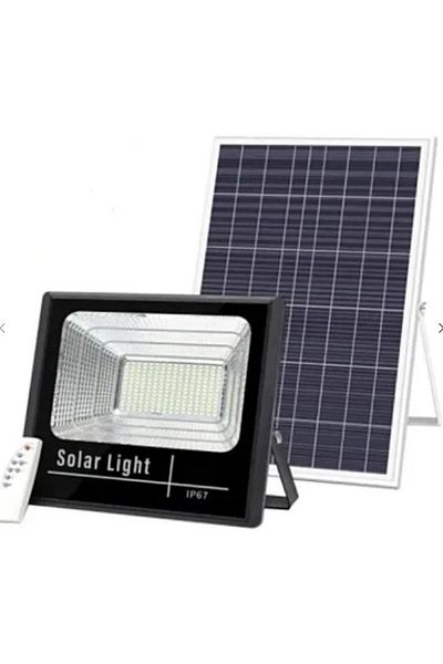 divendi-ro KIT Projector 150w LED DIMABIL DIMABIL JORTAN with INDIVIDUAL Solar Panel and Remote Control