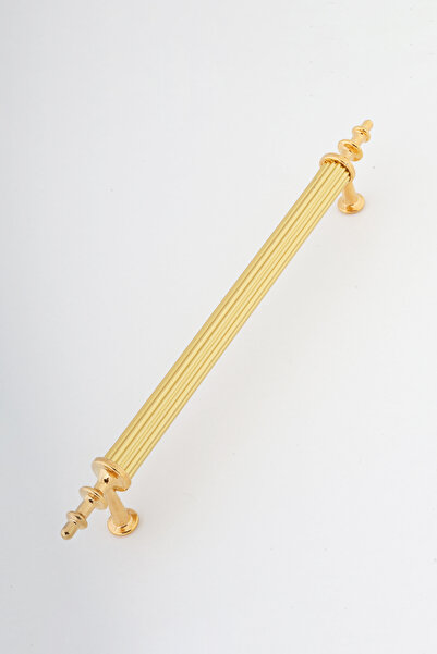 IRK METAL VE HIRDAVAT Mâner placat cu aur galben model Summit (5 bucăți) Mâner pentru mobilă din aluminiu metal