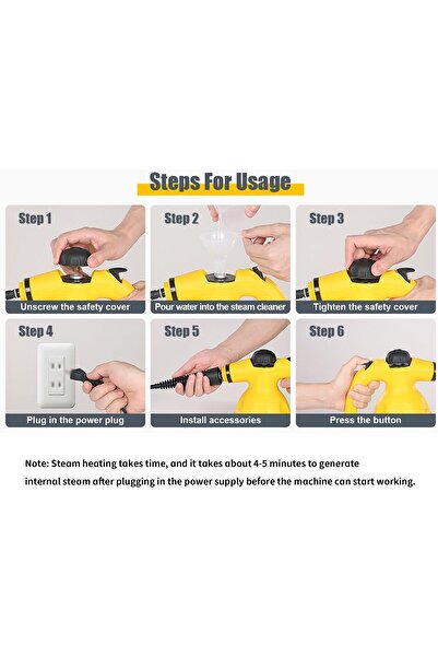 Steam Portable Handheld Cleaner 1000W - NL-000658