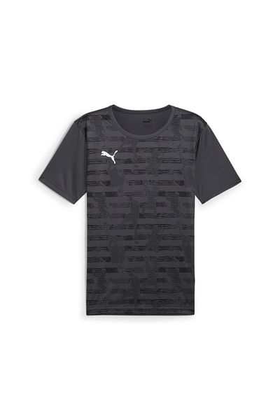 Puma Mens individualRISE Graphic Jersey - Gray