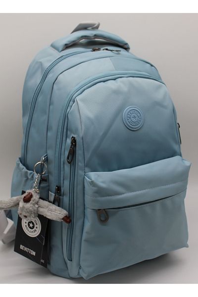 ÇantaExpress Rucsac de școală zilnică Geantă de școală unisex rezistentă la apă 2500 Albastru