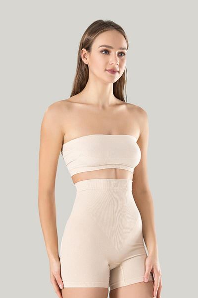 SİERNA Women's High Waist Corset Boxer