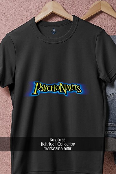 Bahriyeli Collection oversized Psychonauts Σχεδιασμένο μπλουζάκι Unisex