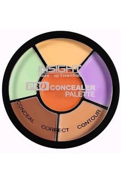Insight Cosmetics Pro Natural Powder Concealer Palette - Corrector, 15gm