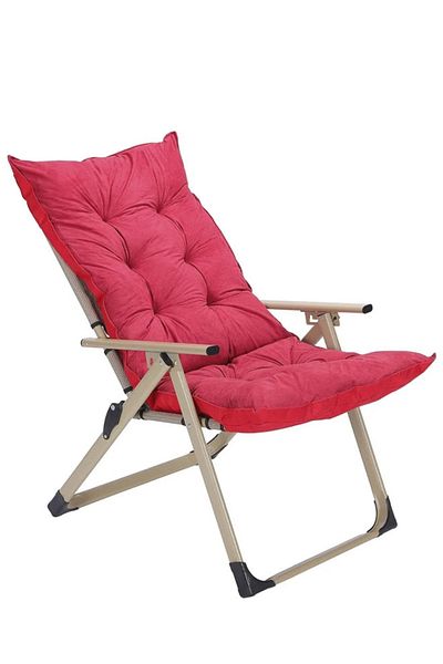 Cady One Heavy Duty Luxury High Back Folding Chair 5 Position Adjustable Design with Removable Cushion