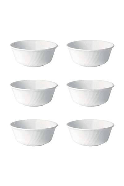 Bormioli Rocco Set of 6 opal dessert bowls BORMIOLI EBRO 12.5cm