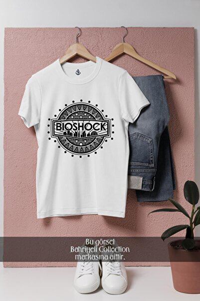 Bahriyeli Collection Μπλουζάκι Unisex με σχέδιο Bioshock Infinite oversized