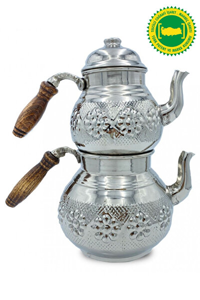 Yardımcı Bakır Since 1997 BAKIR PAPATYA İŞLEME GÜMÜŞ ÇAYDANLIK