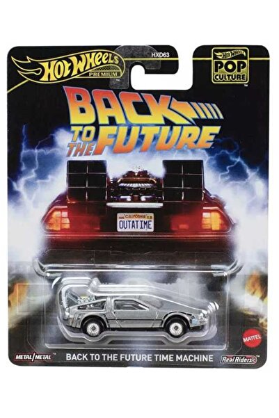 HOT WHEELS Back To The Future Time Machine DMC Delorean