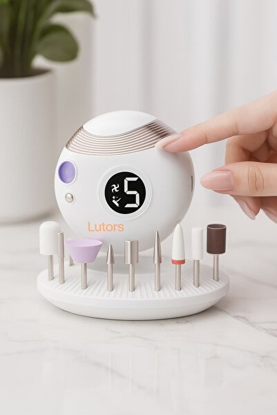 lutors قصافة وملمع الاظافر الكهربائية