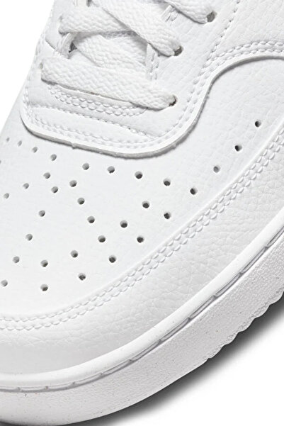 Nike Court Vision Lo Nn Kadın Sneaker Ayakkabı BEYAZ SİYAH
