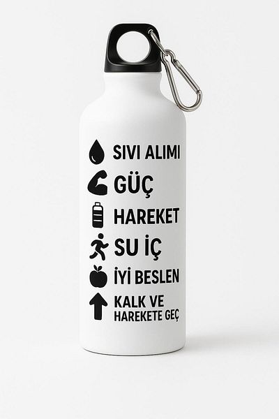 Home Motivational Flask Water Bottle Flask Thermos 700ml