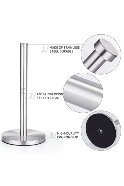 PUFO metal holder for paper roll, kitchen towels, 570 g