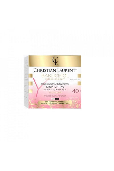 Christian Laurent bioBakuchiol Y-Reshape – Cremă de față antirid, fermitate și lifting 40+, 50ml