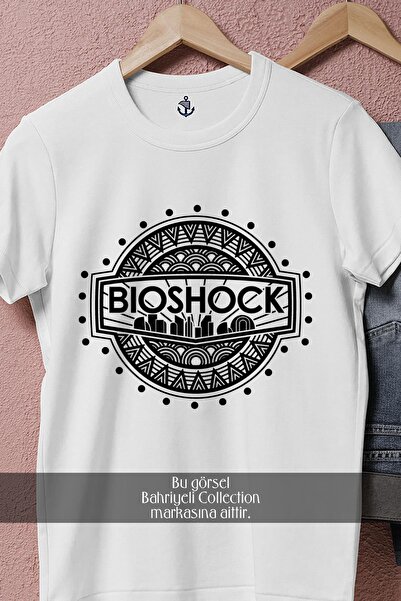 Bahriyeli Collection Μπλουζάκι Unisex με σχέδιο Bioshock Infinite oversized