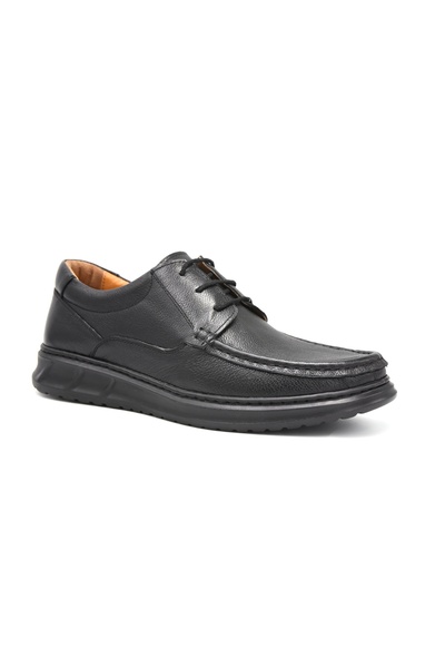 KİNDEP Kindep (Showmen) Genuine Leather Poly Light Sole Lace-Up Men's Comfort...