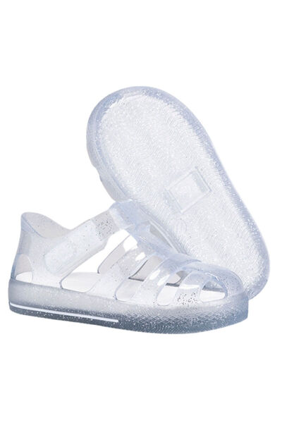 IGOR Star Glitter Çocuk Sandalet BEYAZ