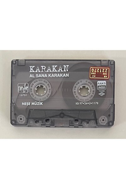 Neşe Müzik Karakan Al Sana Karakan Cassette (لا يوجد كرتون فقط كاسيت الطبعة ا...