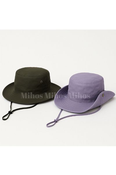Mihos 2-Piece Safari Hat Khaki-Grey – Adjustable, Breathable Fabric, Unisex Summer Hat |