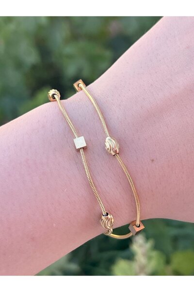CEY ACCESSORY سوار سلسلة مزدوجة