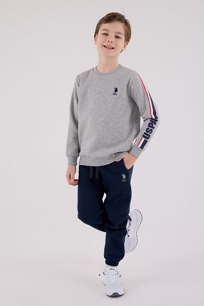 U.S. Polo Assn. Licensed Boys' Bottom Top 2 Piece Tracksuit Set
