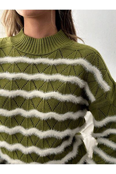 ATE ÖZGÜNEŞ TRİKO TEKSTİL ΓΥΝΑΙΚΕΙΟ ΠΛΕΚΤΟ ΠΟΥΛΟΝΤΙΚΟ ΠΟΥΛΟΝΤΙΚΟ ΠΛΕΚΤΟ ΠΟΥΛΟ...