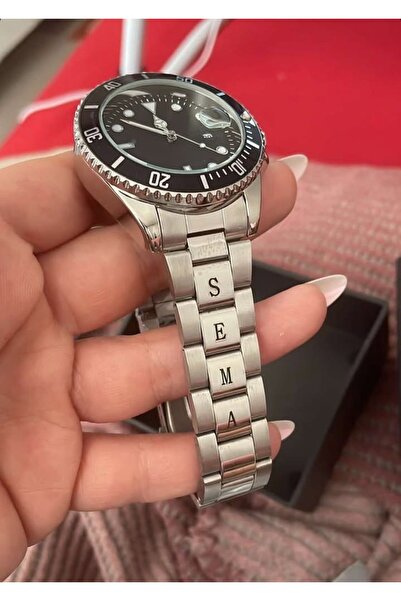 Çelik İsimli Kol Saati - Bileğinde İsminiz Olsun