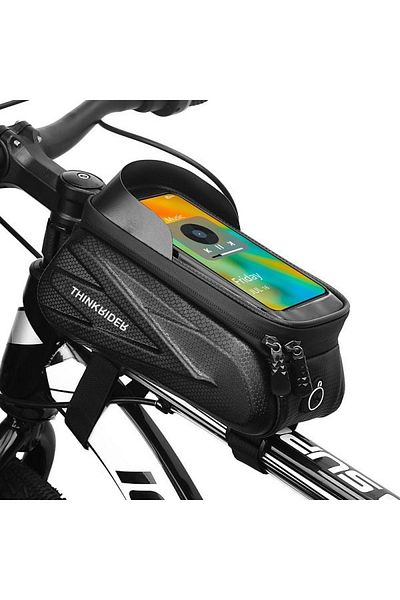 divendi-ro Waterproof bicycle bag with phone holder, handlebar mount