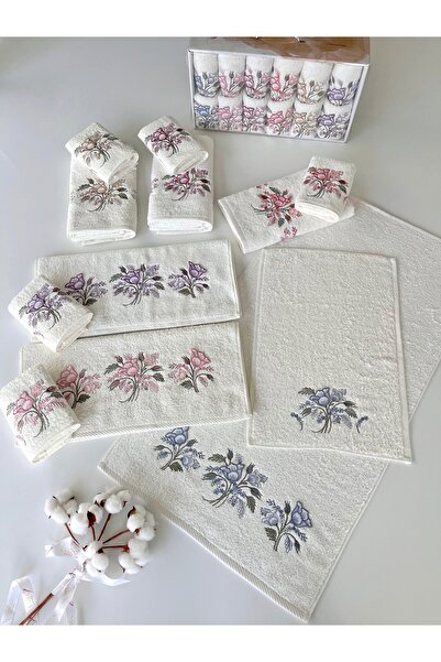 sarra MYSOFT 6-ПАКЕТ 3D РУШНИК З ДІВЧИНКОЮ - SÜMBÜL