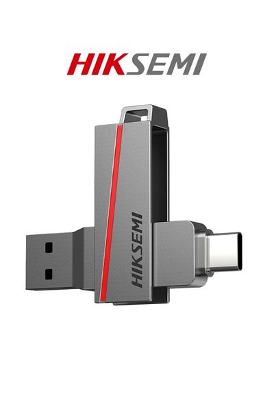 Hiksemi DUAL SLIM USB 3.2 Type-C and Type-A | Metal Body | Fast Transfer Speed