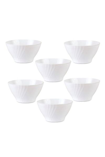Bormioli Rocco Set of 6 soup bowls BORMIOLI EBRO 14cm
